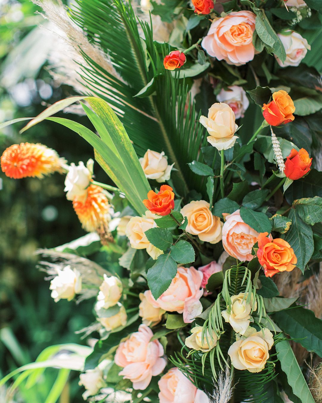 Traditional Rwanda Garden Wedding Stationery