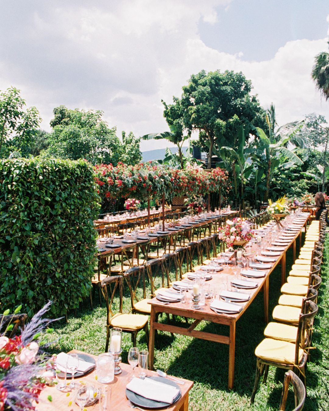 Traditional Rwanda Garden Wedding Stationery