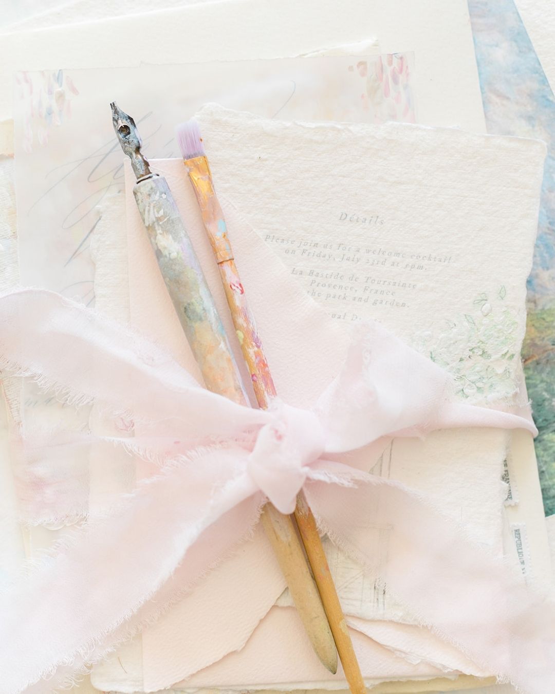 Impressionist Provence Wedding Inspiration Photographer Kristin Sautter